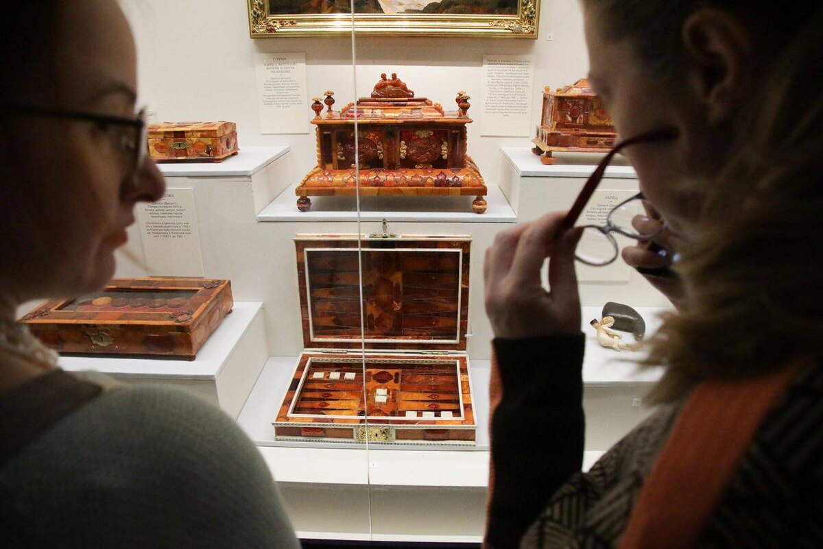 История Янтарной комнаты волнует всех. Новосильцев Артур / АГН Москва 