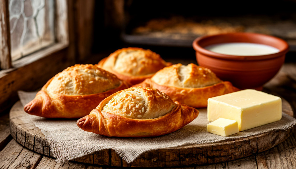 «Вот они — ‘калитки’: не пирожки, а лодочки удачи. Масло внутри — не для жирности, а чтобы ‘душа не сохла в дороге’»