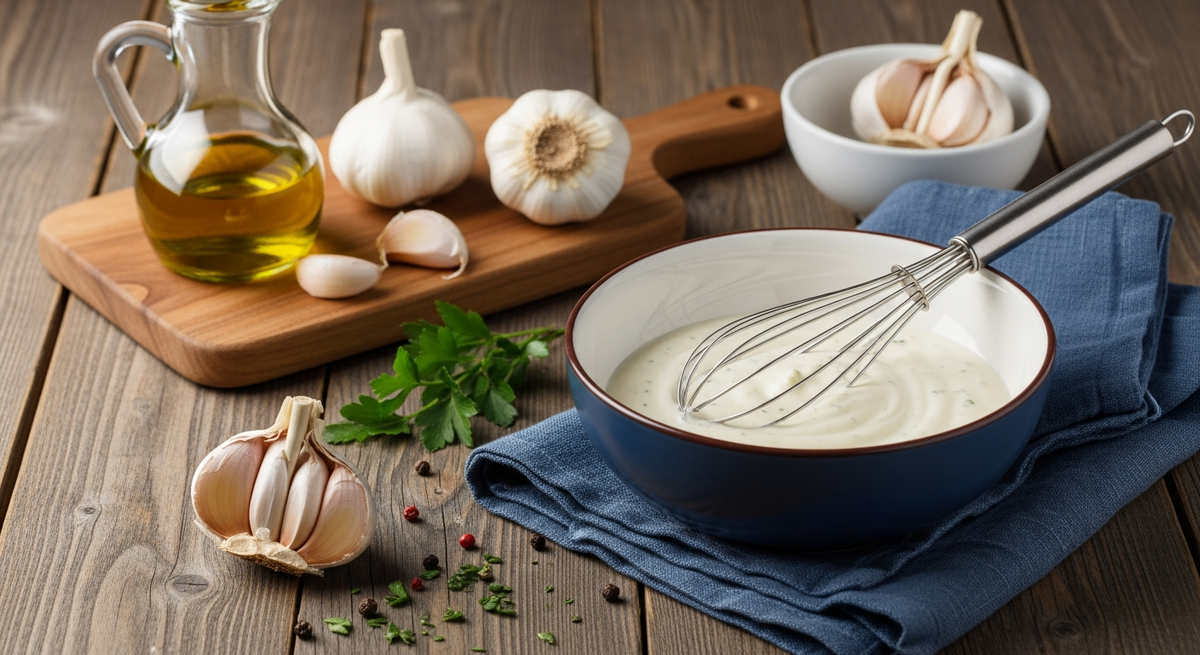 Как приготовить чесночный соус