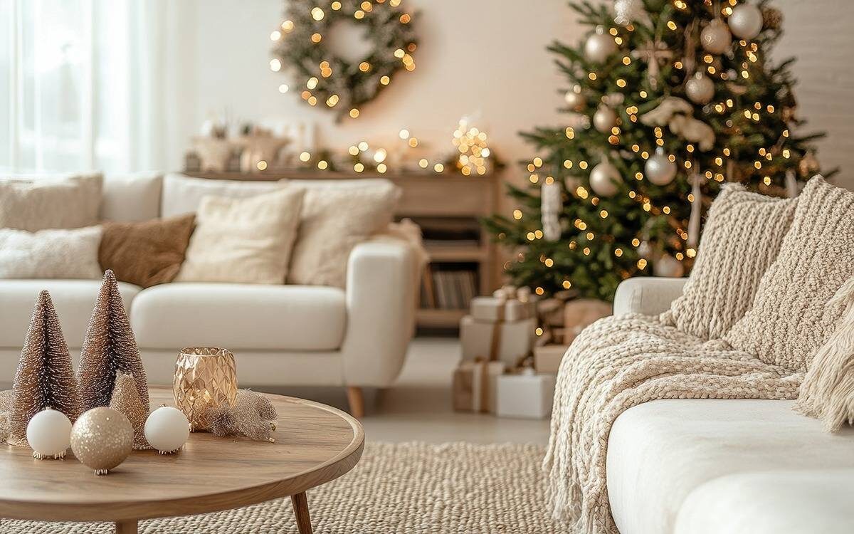    Тёплые и уютные тренды в украшении ёлок в 2025 году. Источник изображения: christmascentral.com