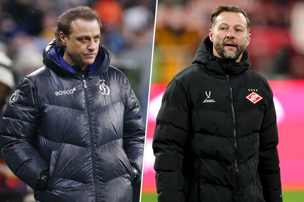 Главные тренеры с приставкой и. о - Ролан Гусев и Вадим Романов. Фото из интернета.