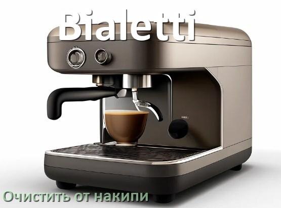 
Инструкция по очистке от накипи кофемашины Bialetti