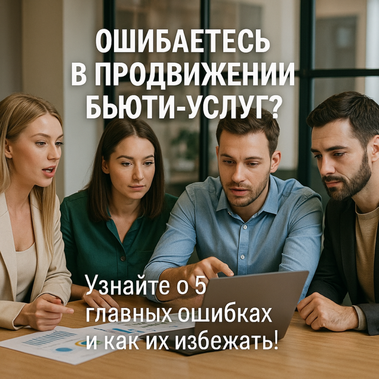    Как избежать 5 критических ошибок в продвижении бьюти-услуг и спасти рекламный бюджет от сгорания admin