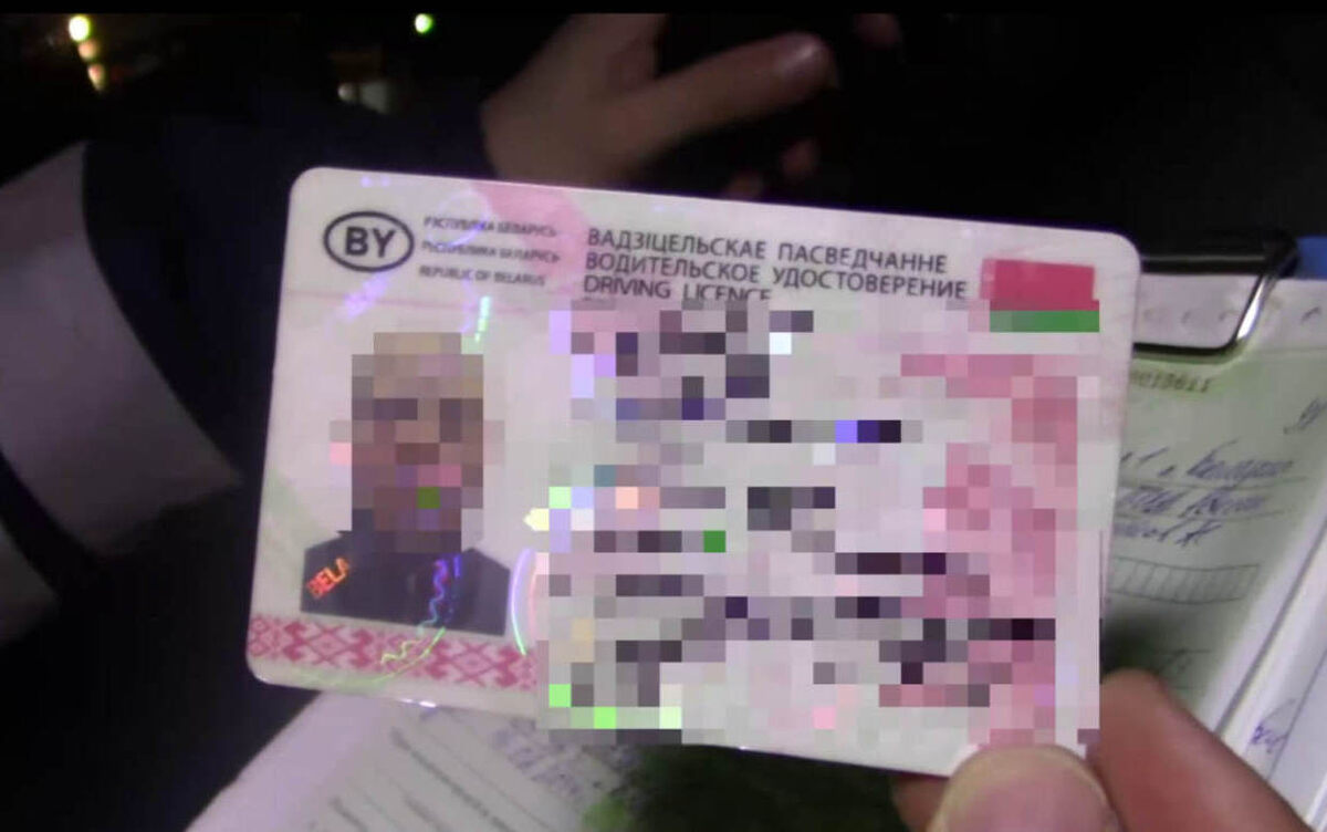    Житель Балезино попался с поддельным водительским удостоверением