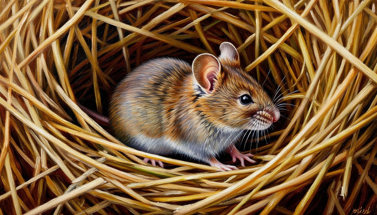 Мышь полёвка