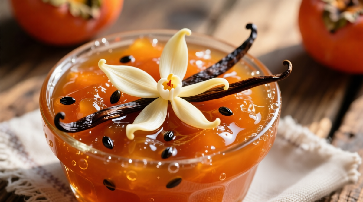 Персиковое варенье с розмарином