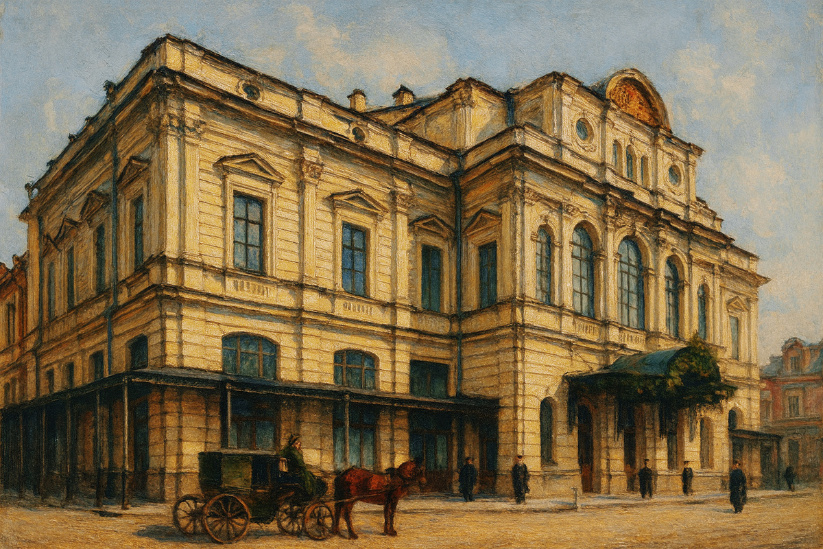 Малый театр в Петербурге, конец XIX.