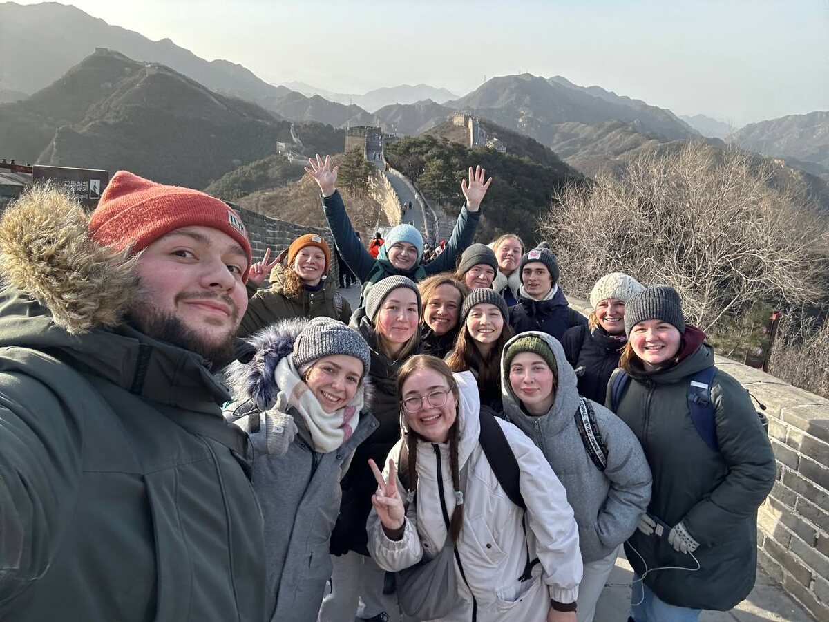 На Великой Китайской стене