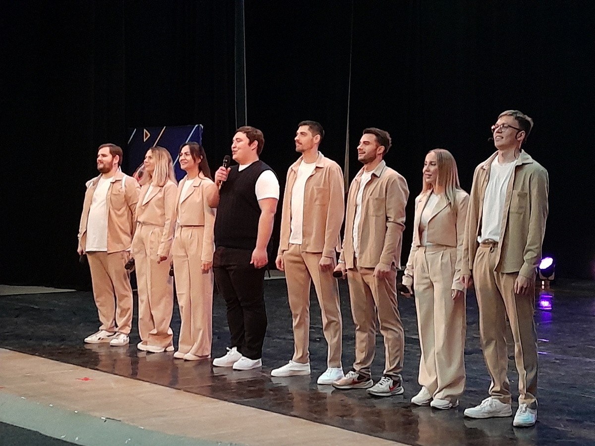 Репетиция команды из Н.Новгорода (фото автора)