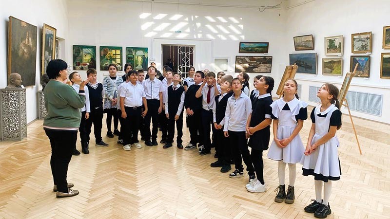    Смотрим на город… с крыши музея