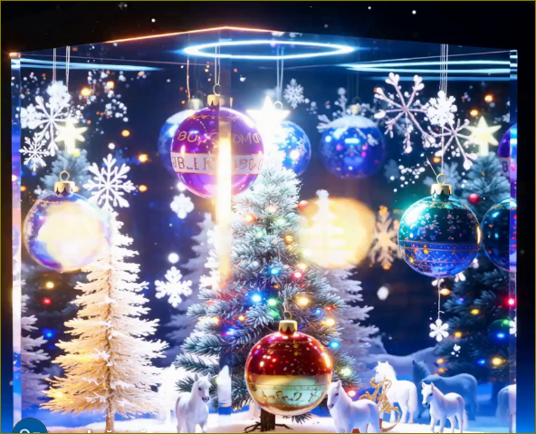 НейроНяшка WBelle ПРОМТ 1 Хрустальный куб с елкой и символом года в Slot Club