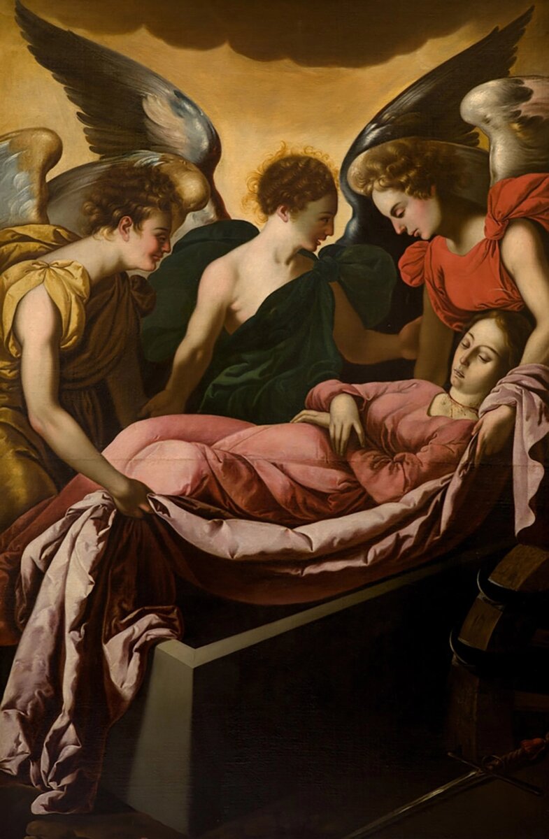    «Погребение св. Екатерин». Франсиско де Сурбаран