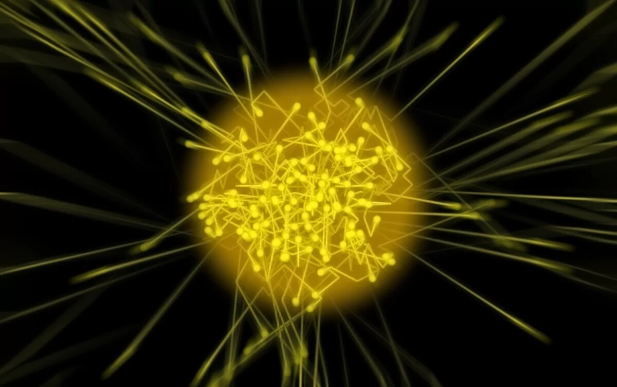 Фотон, частица света. Источник: https://clck.su/gVxCO