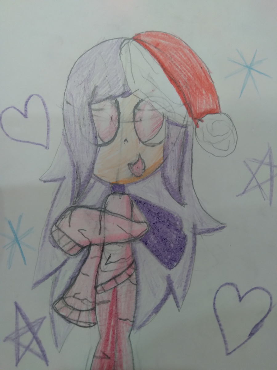 Надеюсь причёска нормальная ^^.