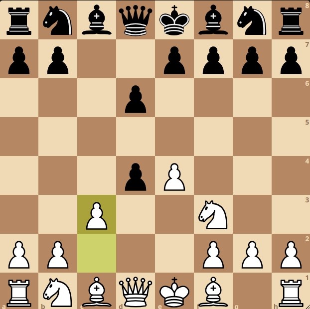 После 4. с3