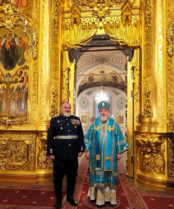 Награждение Дмитрия Андриенко