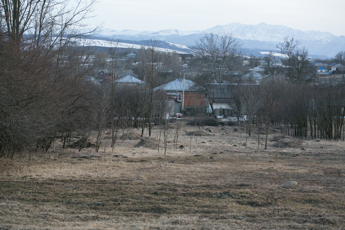 Участок зимой 2023 года