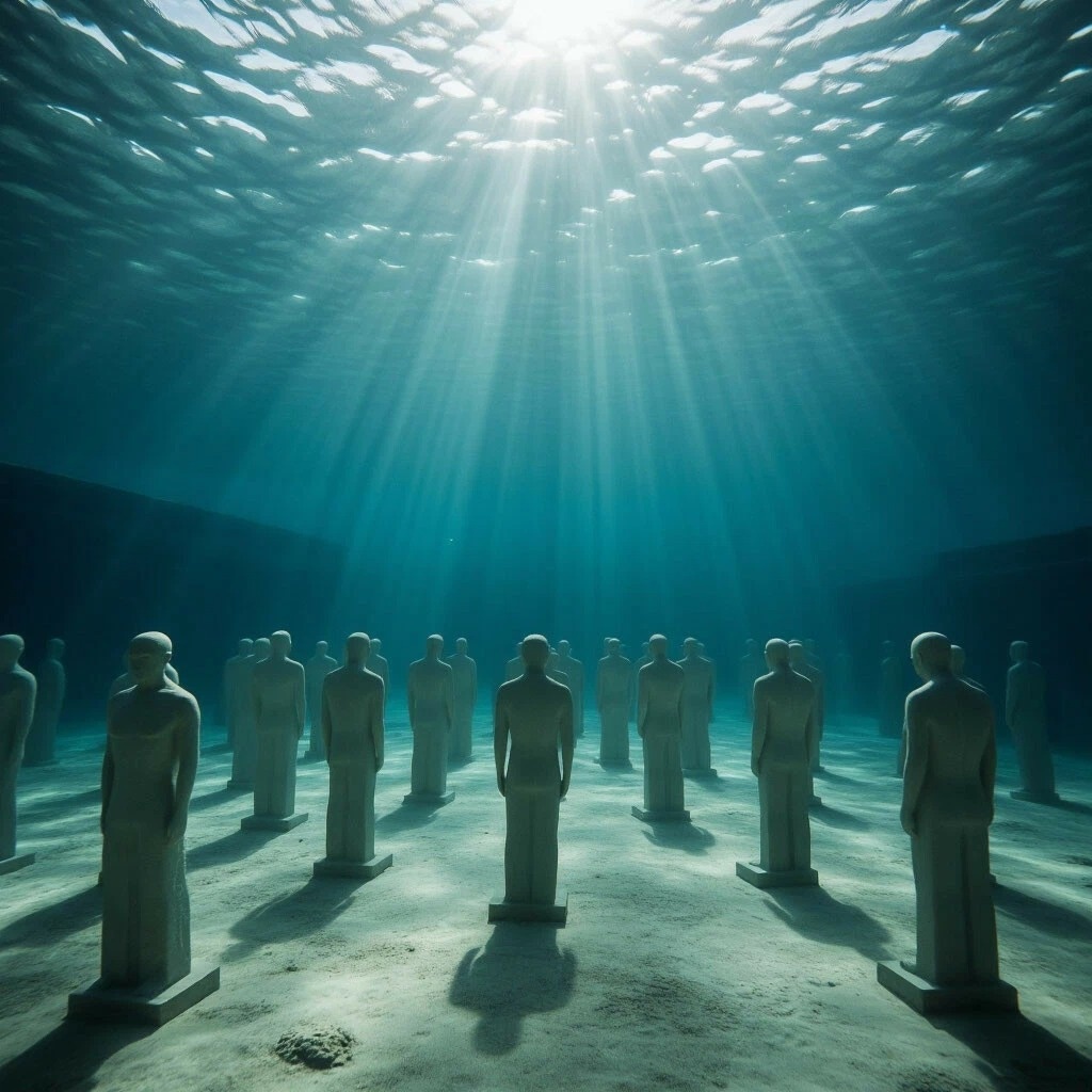 Первый взгляд на подводный город