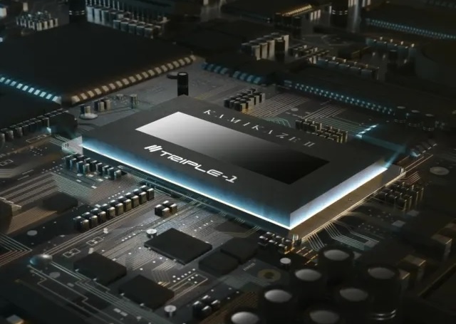 Kamikaze II, майнерский ASIC-чип второго поколения от Triple-1 (источник: Triple-1)