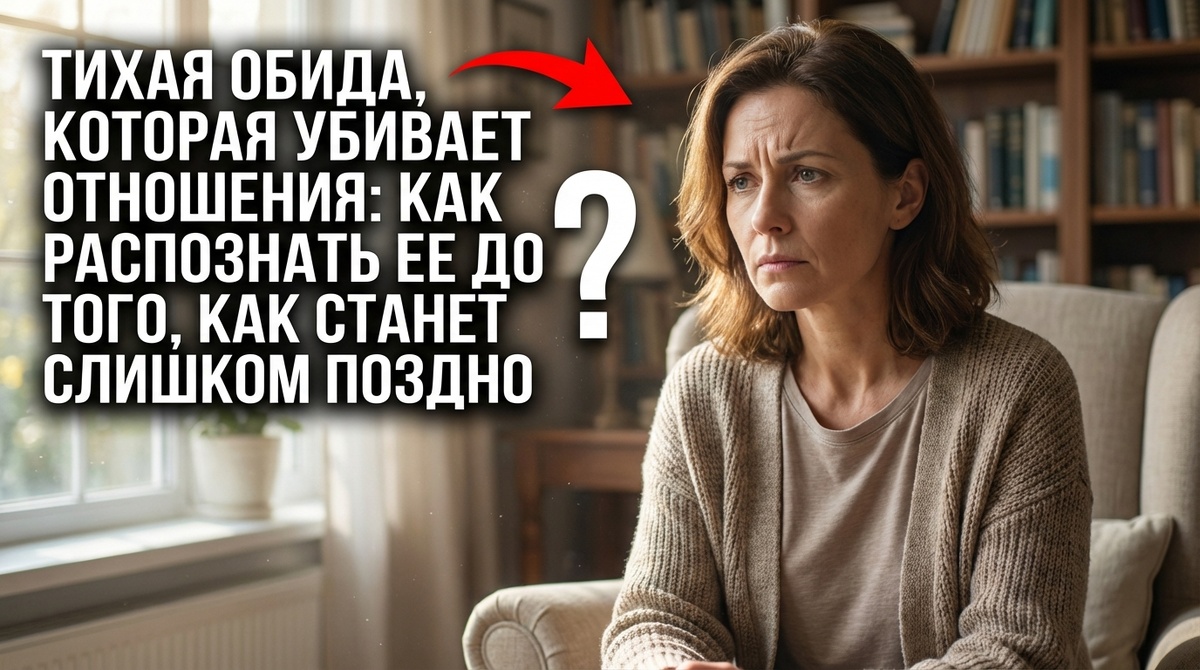 Тихая обида, которая убивает отношения: как распознать ее до того, как станет слишком поздно