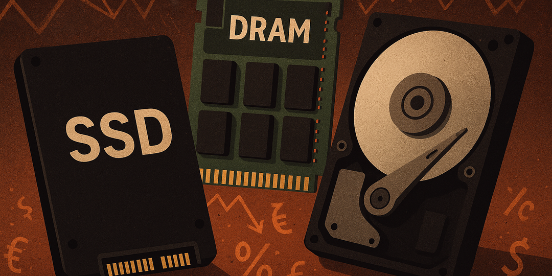 Цены на жесткие диски и SSD взлетели: что происходит и когда всё подешевеет