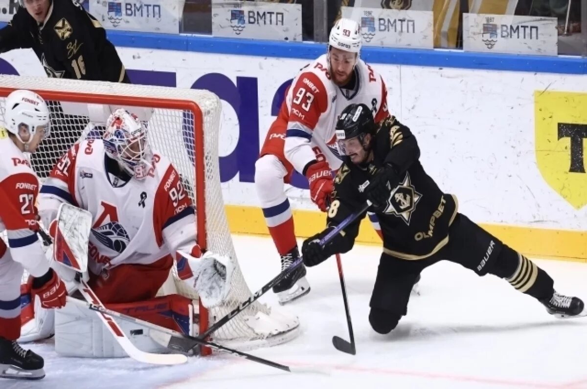    «Адмирал» уступил обладателю кубка Гагарина, тренера Тамбиева отстранили