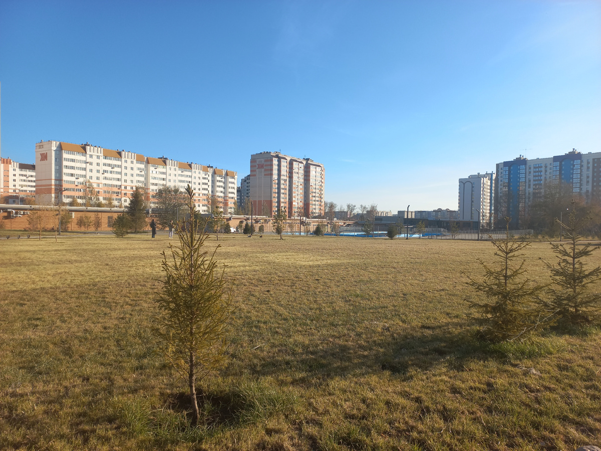 Парк "4 сезона" в конце октября и начале декабря 2025 года