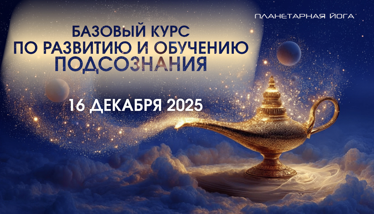 Базовый курс "Развитие и обучение Подсознания" от Планетарной йоги, 16 декабря 2025