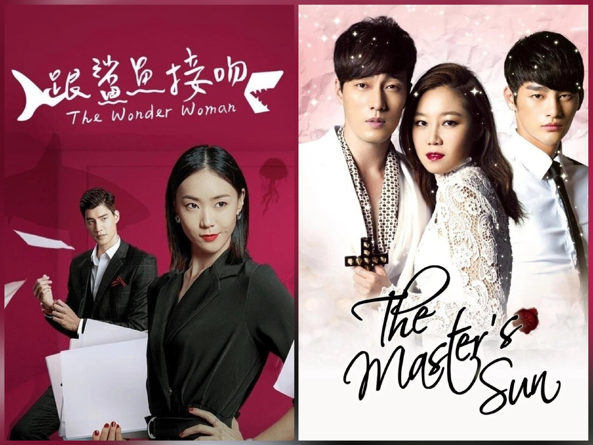 Постеры к дорамам: Поцелуй акулы и Повелитель солнца 