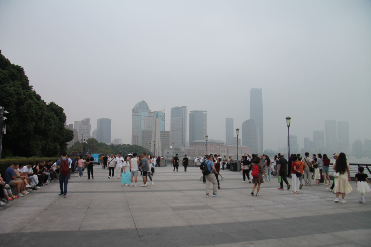 Набережная Вайтань. Шанхай. Китай.