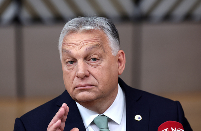    Премьер-министр Венгрии Виктор Орбан.OLIVIER MATTHYS/EPA/TASS