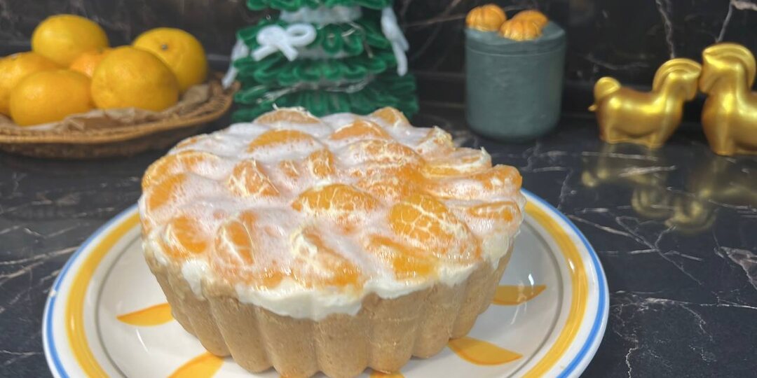 Мандариновый чизкейк