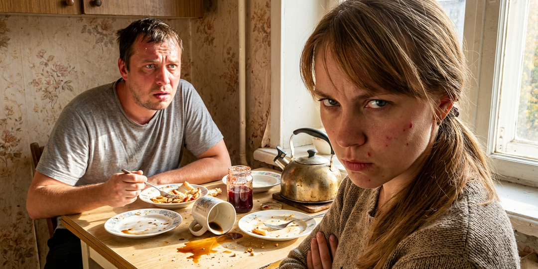 Я перестала готовить и убирать после того как муж назвал мой труд бесполезным