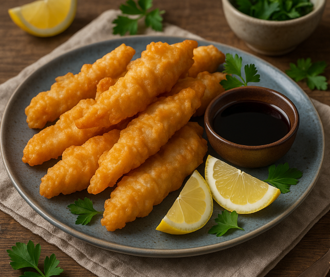 Рыба в темпуре (японский стиль)