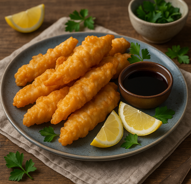 Рыба в темпуре (японский стиль) рецепты от Дарики