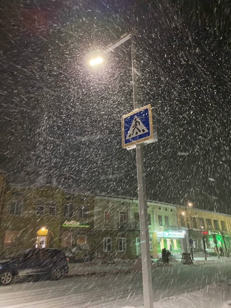 зимний посёлочек