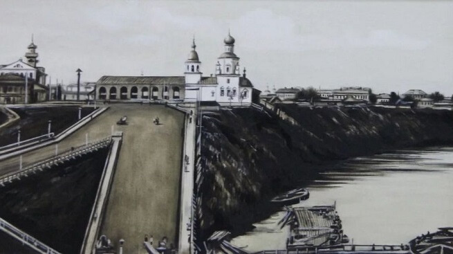 Картина Тюмень XIX век Галерея искусств Альбины