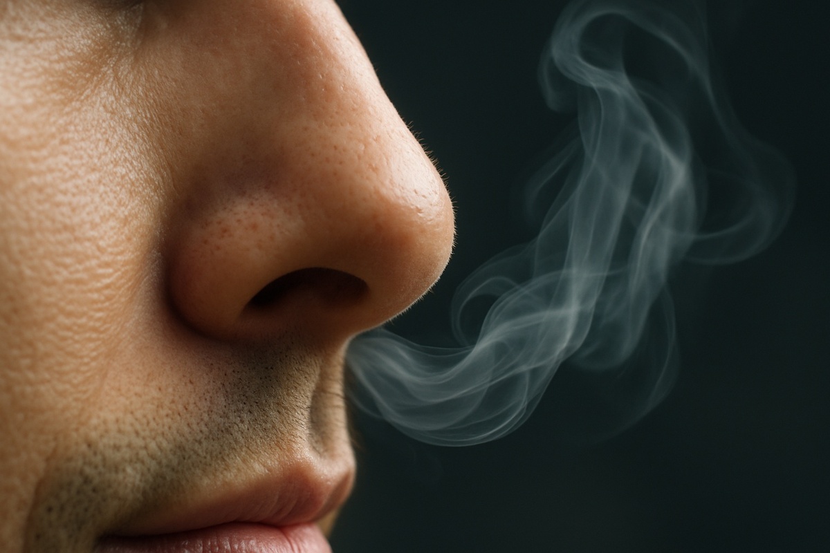    Быстрое и медленное дыхание позволяет чувствовать разные запахи