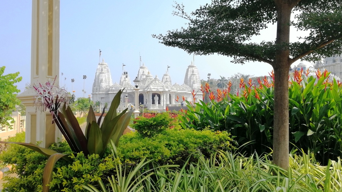 Храм Бирла в Гоа.  Все фотографии в статье сделаны Автором в феврале 2025 г.