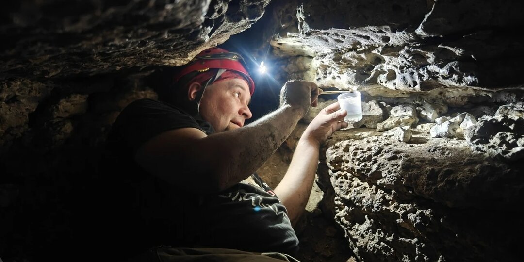 Спелеологи сделали шикарные фото пещер Липецкой области и очистили их от мусора