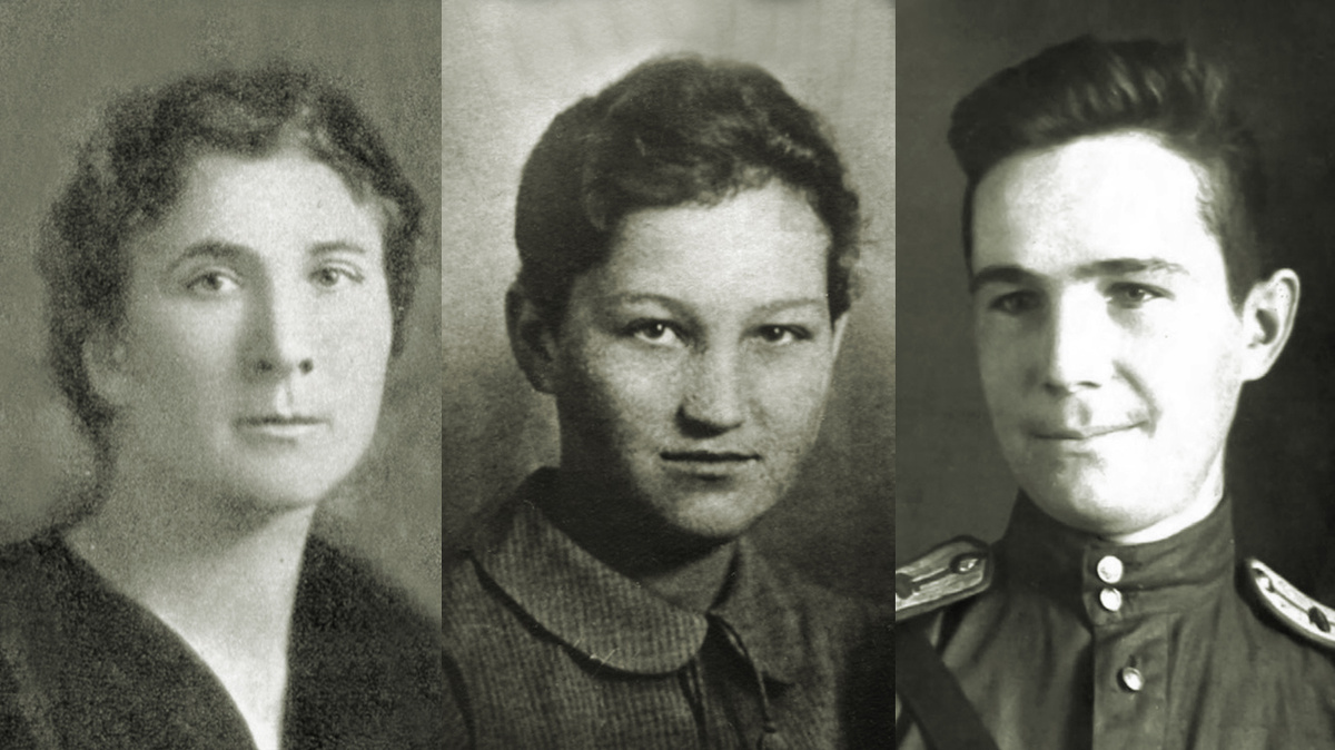 Любовь Тимофеевна Космодемьянская. Зоя Космодемьянская. Александр Космодемьянский (Шура)