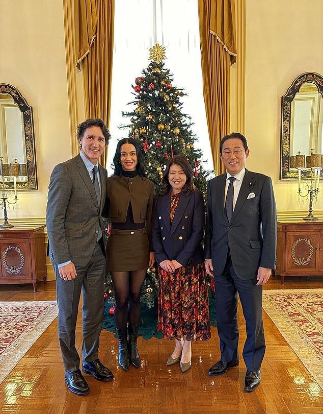 53-летний Джастин Трюдо впервые прокомментировал роман с 41-летней Кэти Перри после их встречи с бывшим премьером Японии