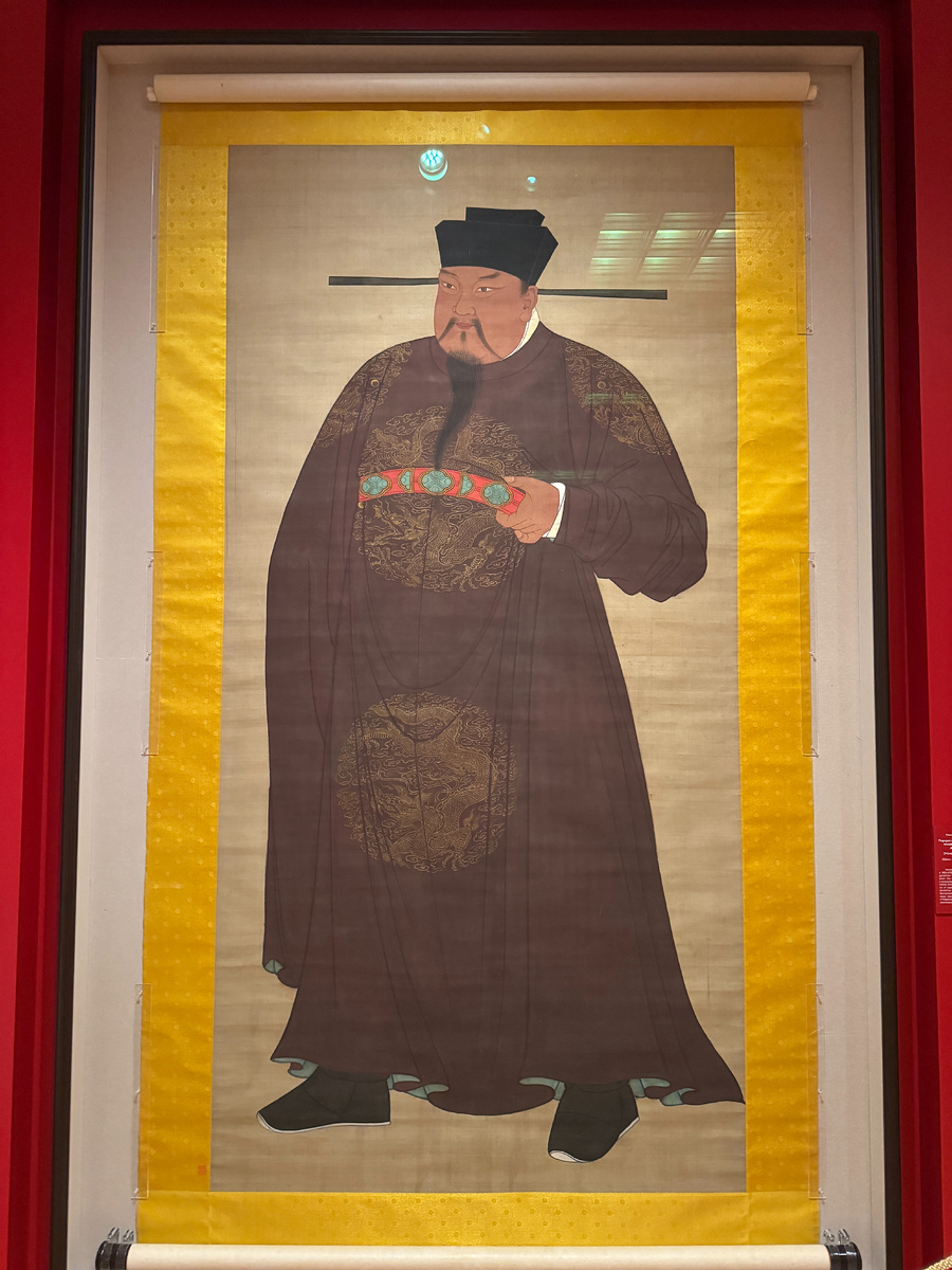 Неизвестный автор.Портрет императора Тай-цзу, основателя китайской династии Сун
Эпоха Мин (1368-1644).Шелк, тушь, цветная тушь
