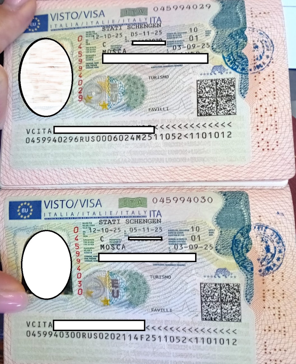 визы в Италию