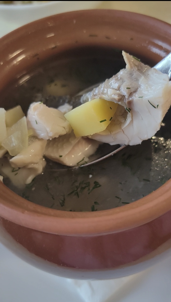 Уха из байкальской рыбы