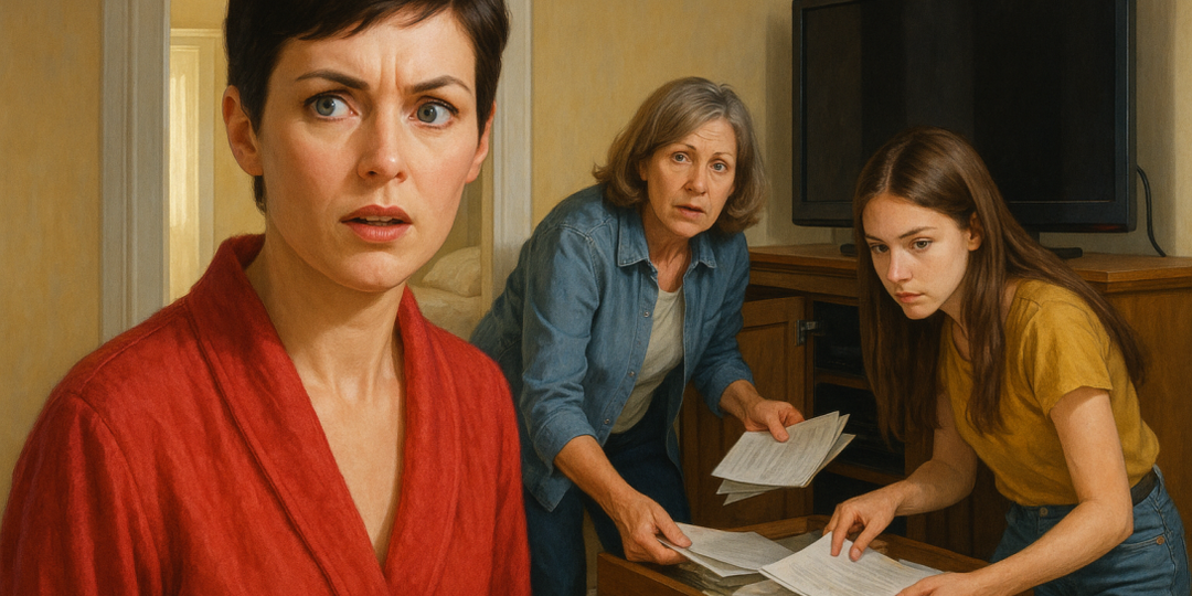 Незваные гости рылись в документах