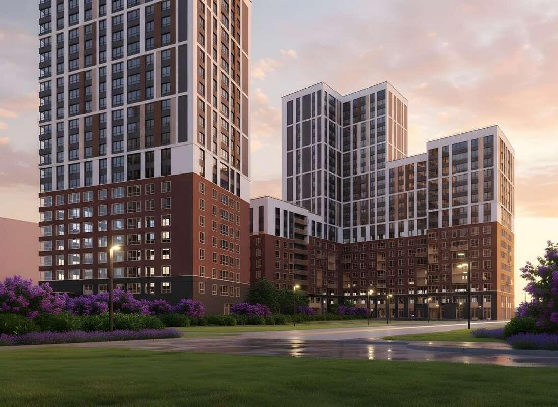 Проект и план застройки ЖК Соната Парк в Екатеринбурге