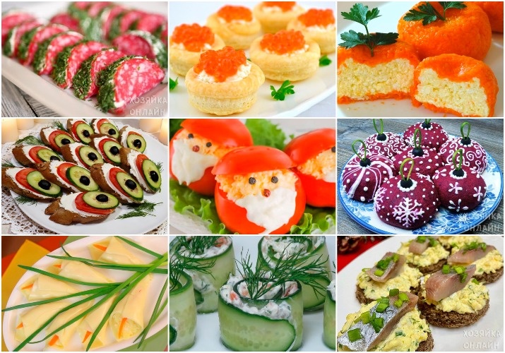 Самые лакомые закусочки для праздничного стола
