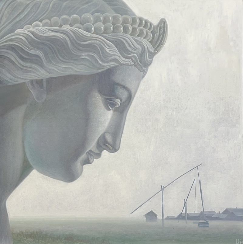 Художник Иван Коршунов. "Туман" 2024 год, холст, масло