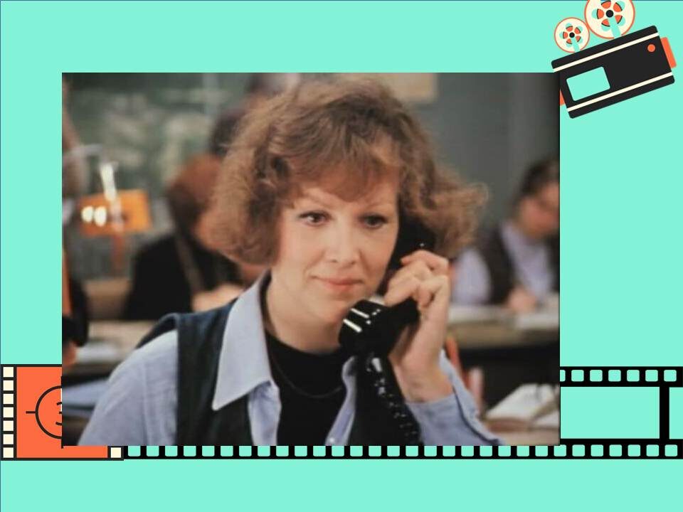 Надежда Репина в фильме "Служебный роман"